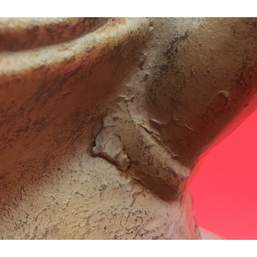 Vintage Cast Iron Frog Bank, Sitting Pose - Picture 6 of 11